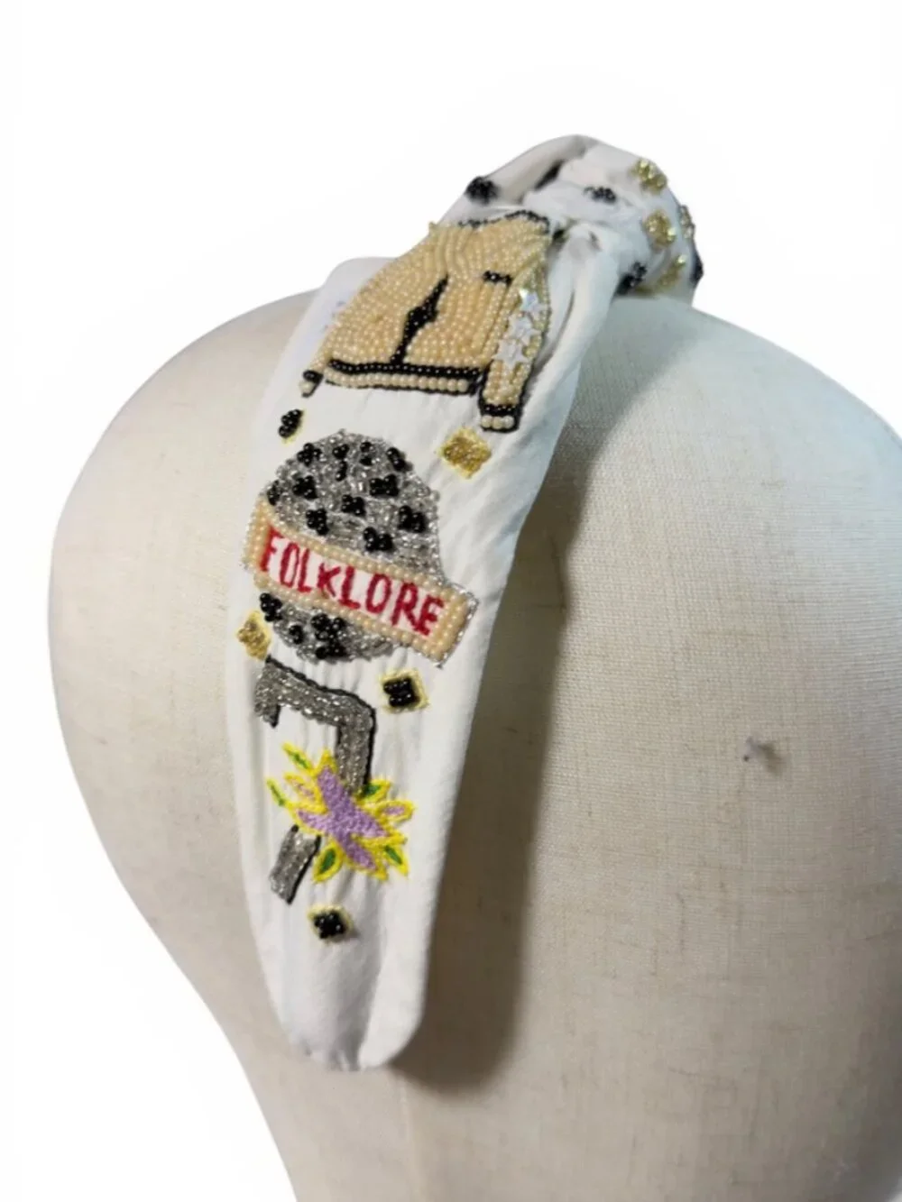 Taylor Swift Folklore Beaded Headband New